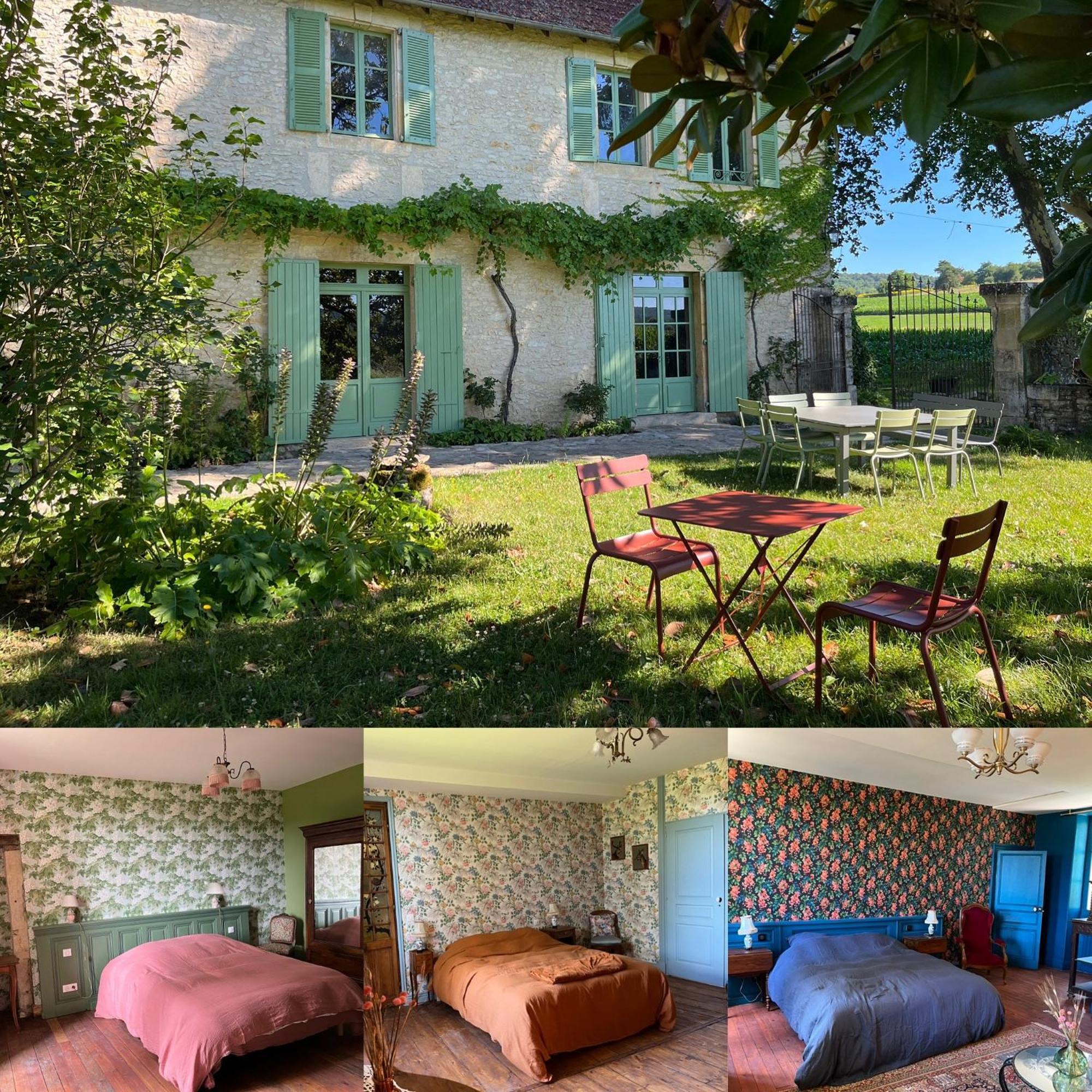 Le Clos Chalmon Chambre D'Hote 몽티냑 외부 사진